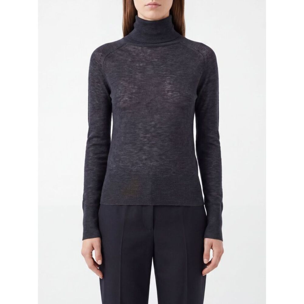 Joseph Women Slim Fit Turtleneck Jumper Joseph In 100% Cashmere With Ribbed Trim